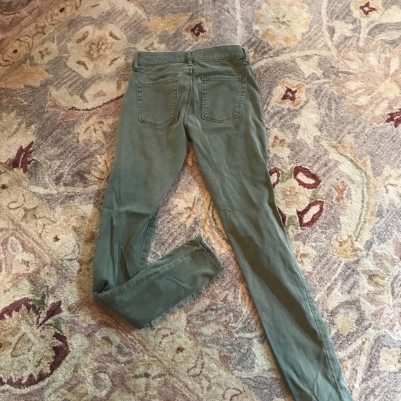 Army green Bullhead jeggings from PacSun - Picture 3 of 3